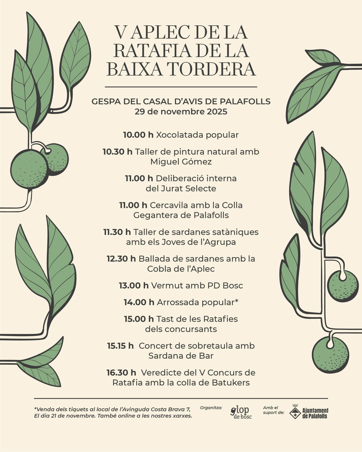 Aplec de la Ratafia de la Baixa Tordera palafolls