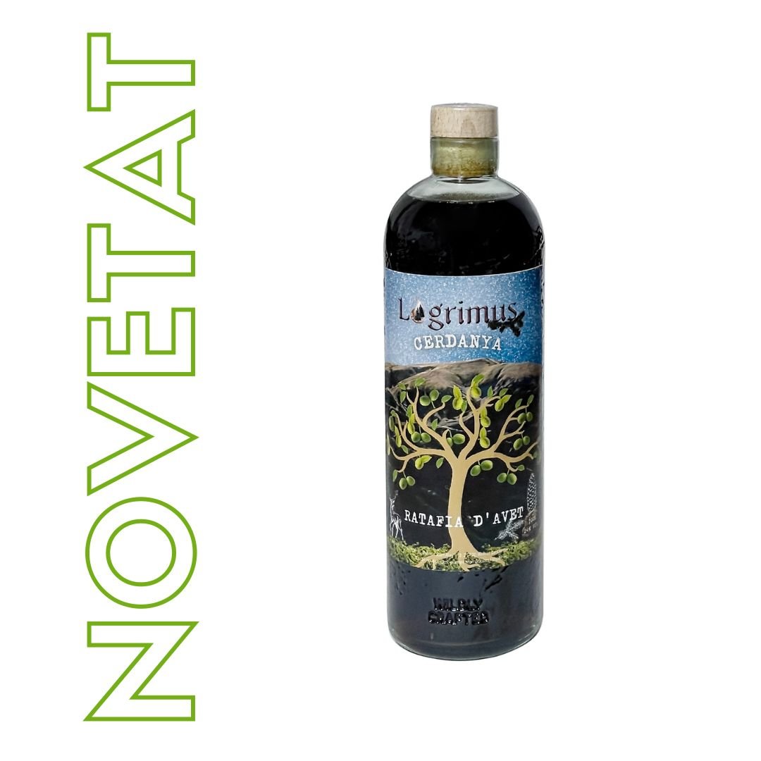 Ratafia d'Avet , elaborada per Lagrimus a Bellver de Cerdanya