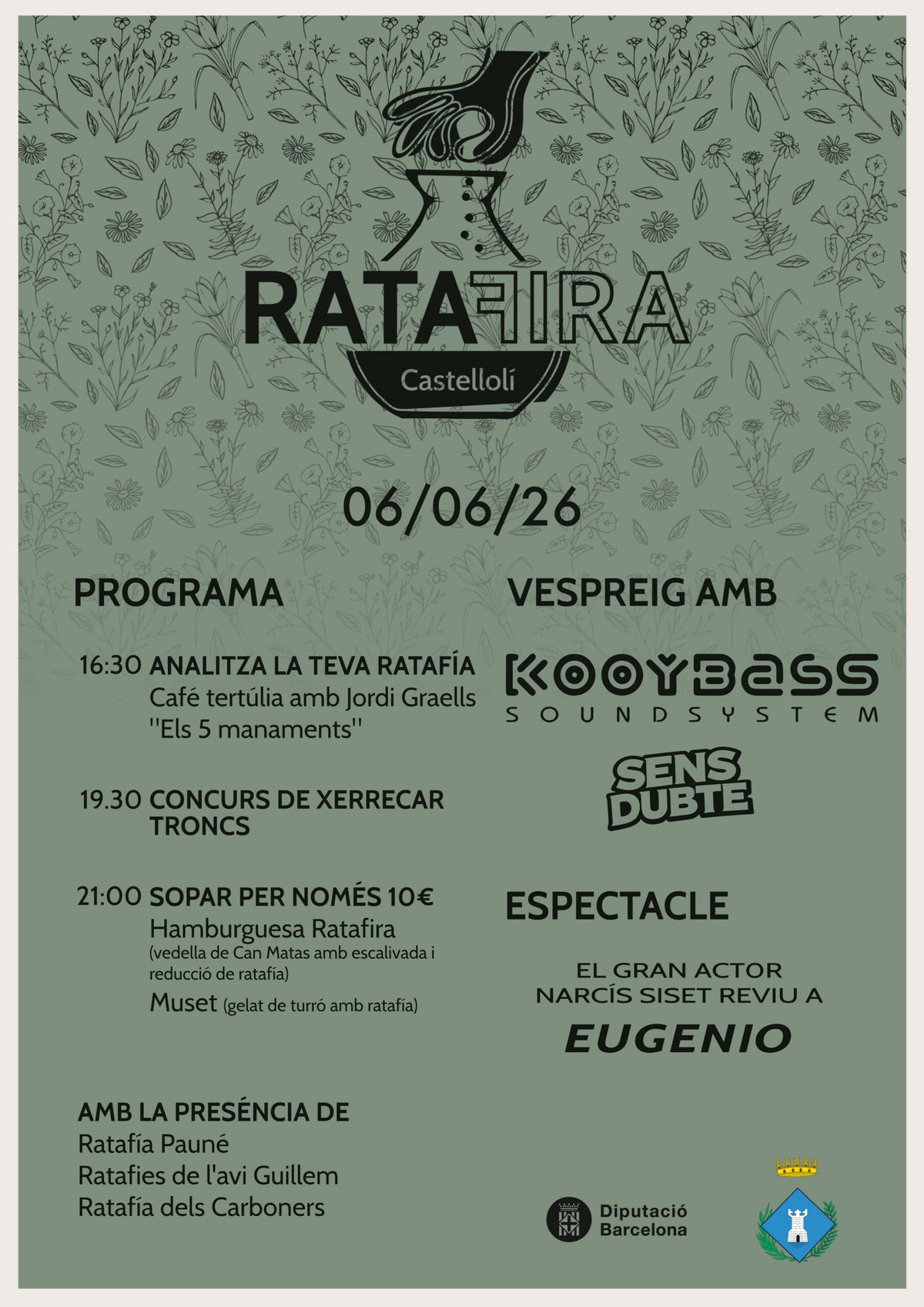 Ratafira Castellolí 2026