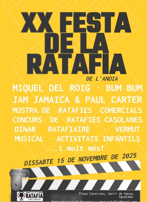 XX Festa de la Ratafia de l'Anoia